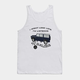 Listening but Off-road - Defender - 3D Tank Top